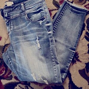 Mudd blue jeans 17 skinny